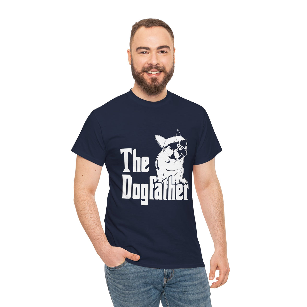 The Dogfather Dog Dad T Shirt