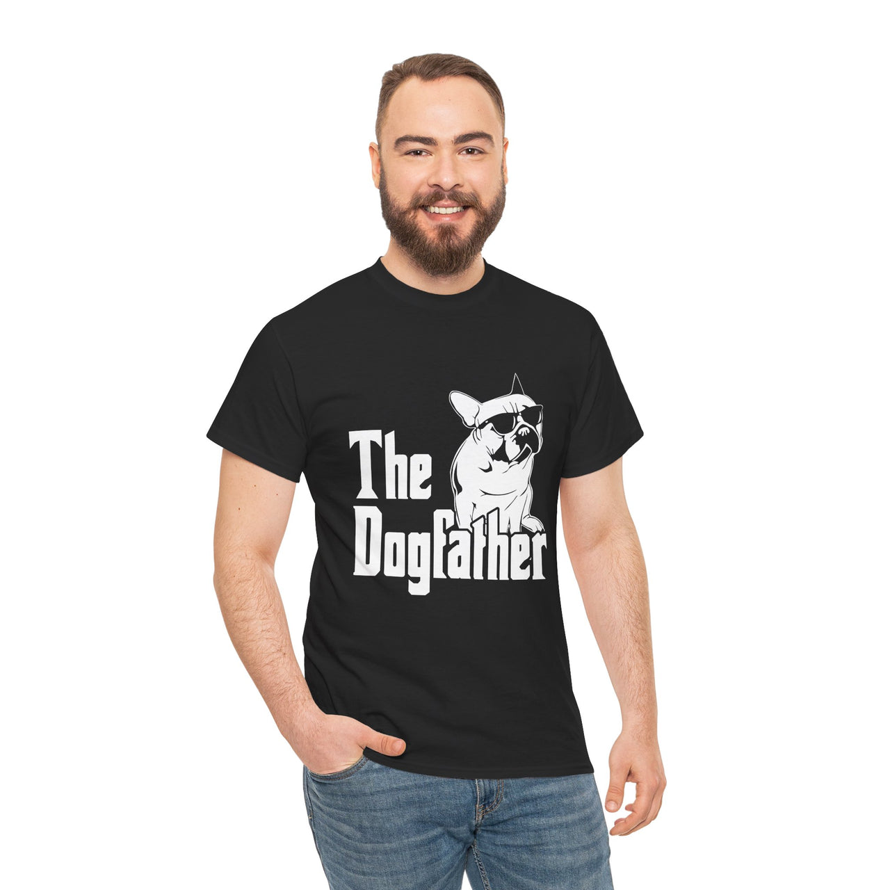The Dogfather Dog Dad T Shirt
