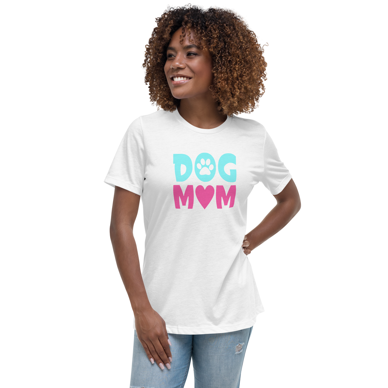 Dog Mom Women's Relaxed T-Shirt