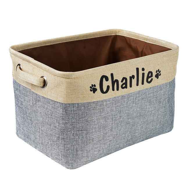 Dog Heaven™ Personalized Toy Basket