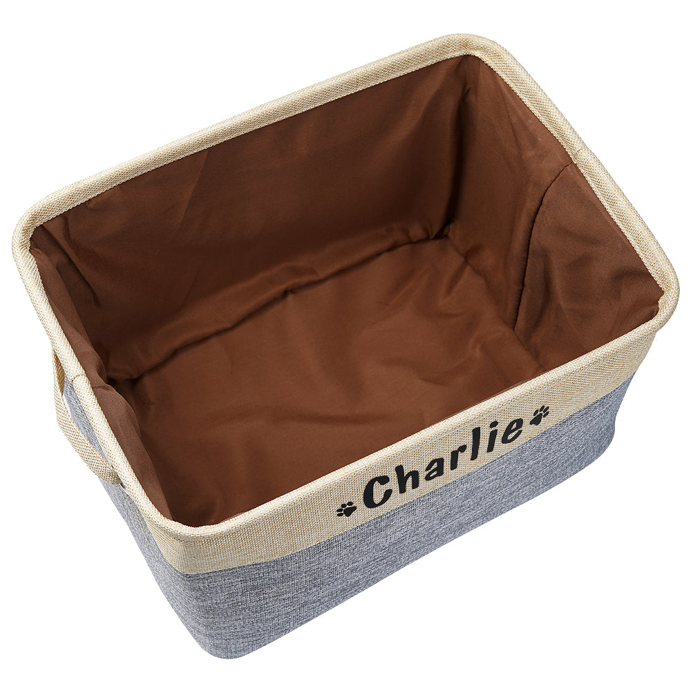 Dog Heaven™ Personalized Toy Basket