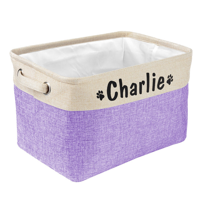 Dog Heaven™ Personalized Toy Basket