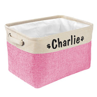 Thumbnail for Dog Heaven™ Personalized Toy Basket