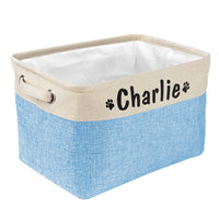 Thumbnail for Dog Heaven™ Personalized Toy Basket